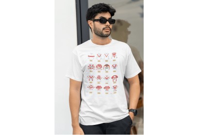 St Helens Rugby League Retro Art Shirts T-Shirt